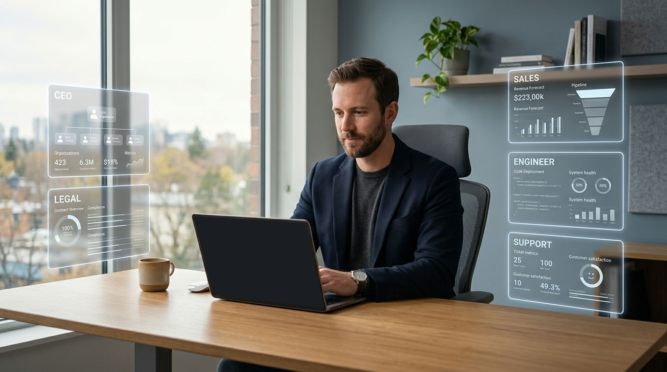 Компания из одного человека - как я управляю командой ИИ-сотрудников, которые делают всю работу